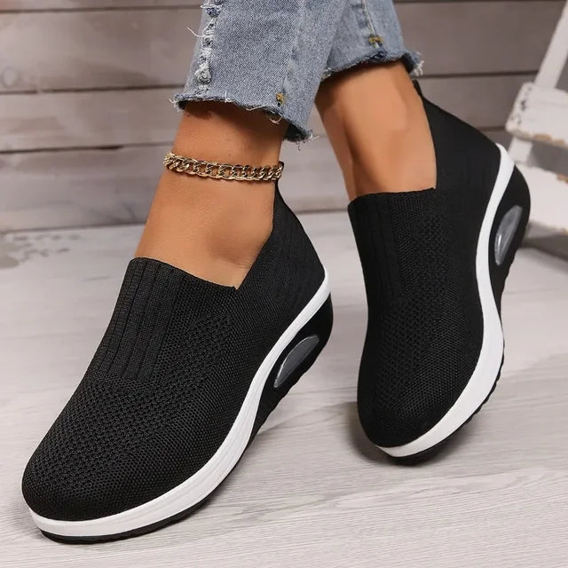 Dames Instapsneakers - Ademend Mesh - Gesterkte Zolen - Lichtgewicht Pasvorm