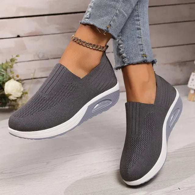 Dames Instapsneakers - Ademend Mesh - Gesterkte Zolen - Lichtgewicht Pasvorm