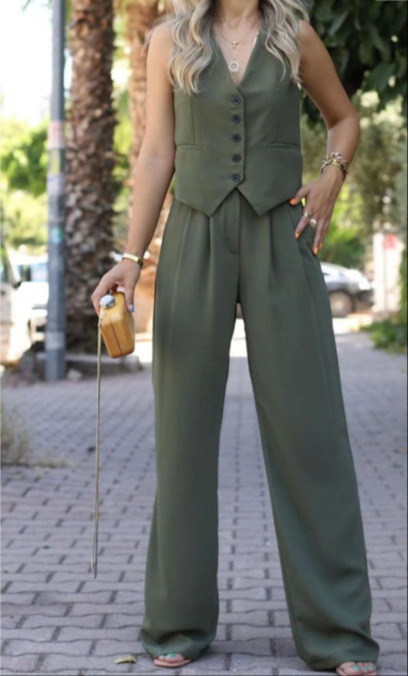 Sorelle - Elegancki damski blezer bez rękawów - stylowy i szykowny na każdą okazję