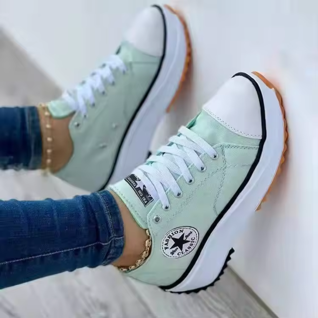 Luksusowe sneakersy ortopedyczne dla kobiet zapewniające wygodę i styl