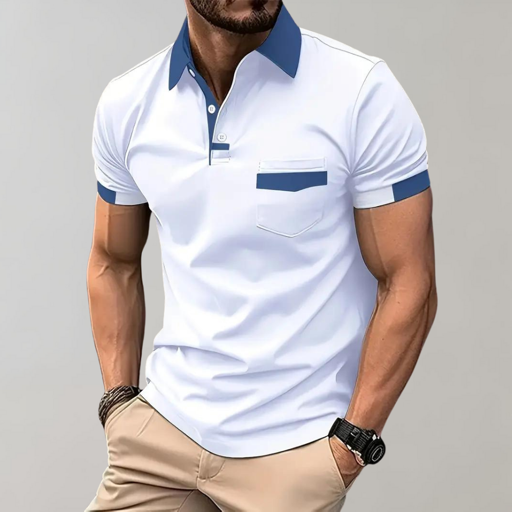Stylowe polo dla mężczyzn o swobodnym wyglądzie