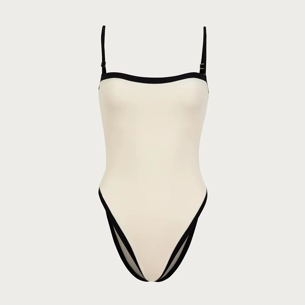 Strój kąpielowy Bandeau - Elegancki i elegancki strój kąpielowy na plażę