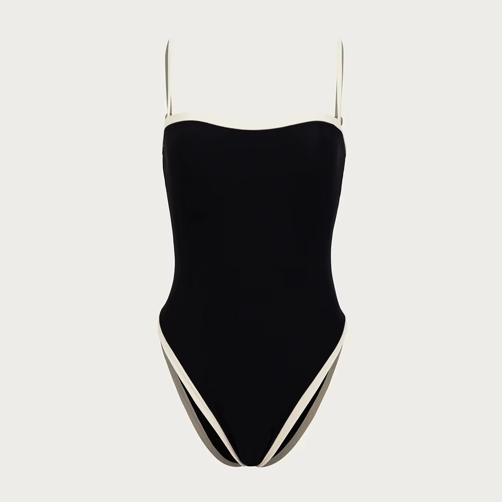 Strój kąpielowy Bandeau - Elegancki i elegancki strój kąpielowy na plażę