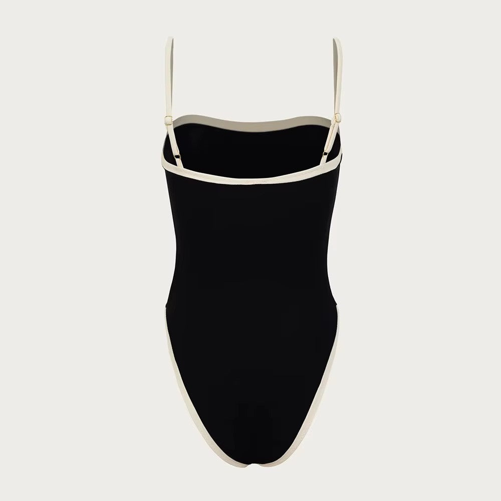 Strój kąpielowy Bandeau - Elegancki i elegancki strój kąpielowy na plażę