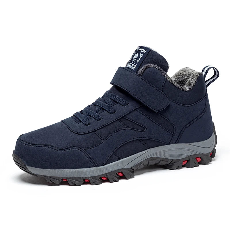 Sneakersy damskie na zimę z podeszwą z futerka, zapewniające komfort i wygodę.