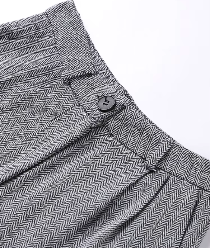 Stylowy 3-częściowy kombinezon damski z modną marynarką, eleganckim topem i wygodnymi szerokimi nogawkami