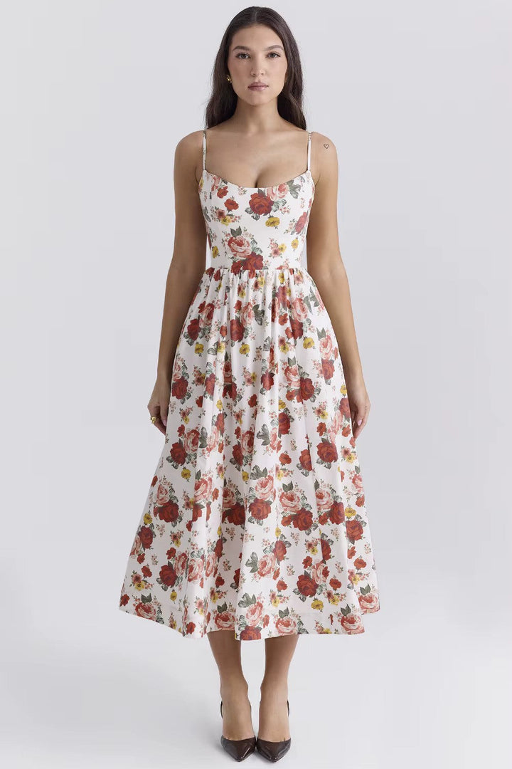 Marie - Elegancka letnia sukienka w stylu vintage dla kobiet