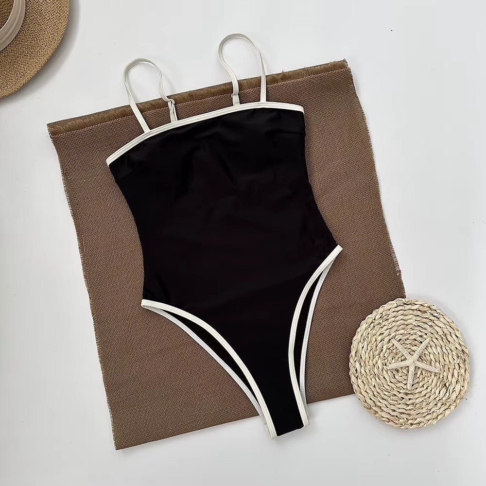 Strój kąpielowy Bandeau - Elegancki i elegancki strój kąpielowy na plażę