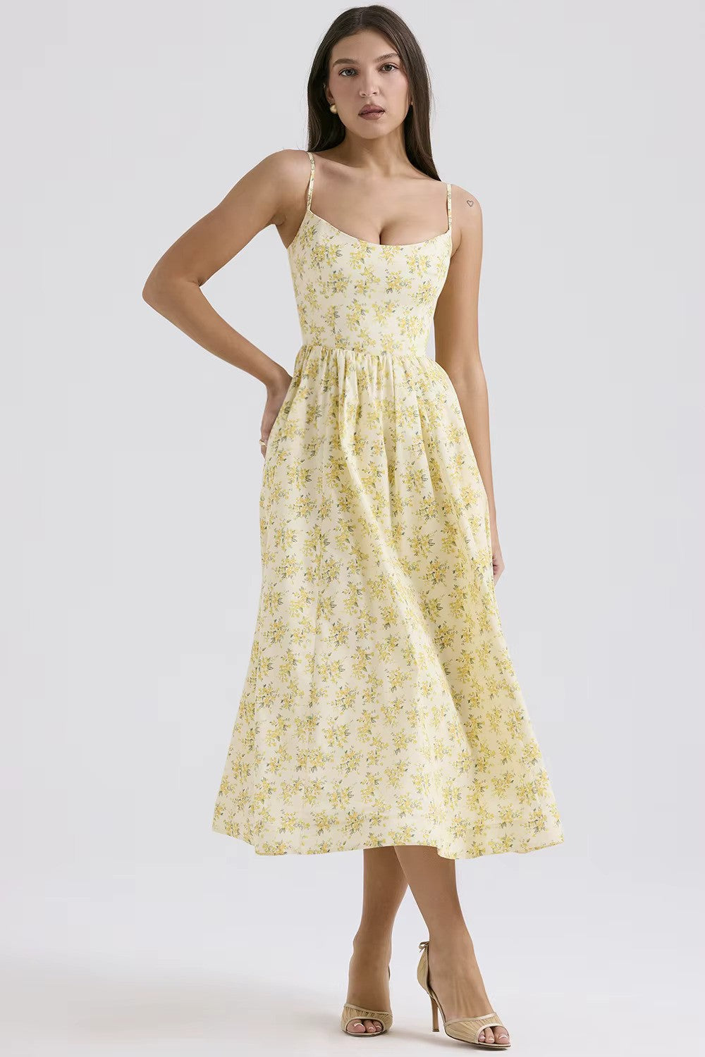 Marie - Elegancka letnia sukienka w stylu vintage dla kobiet