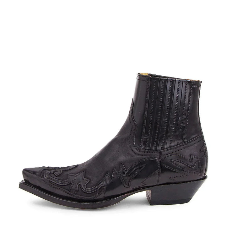 Roderick - stylowe skórzane buty kowbojskie dla mężczyzn