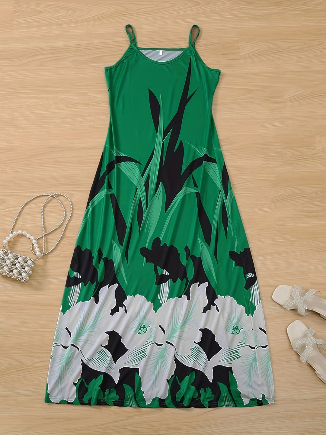 Dreamy Floral Spaghetti Strap Dress for Women - Perfect for Every Season