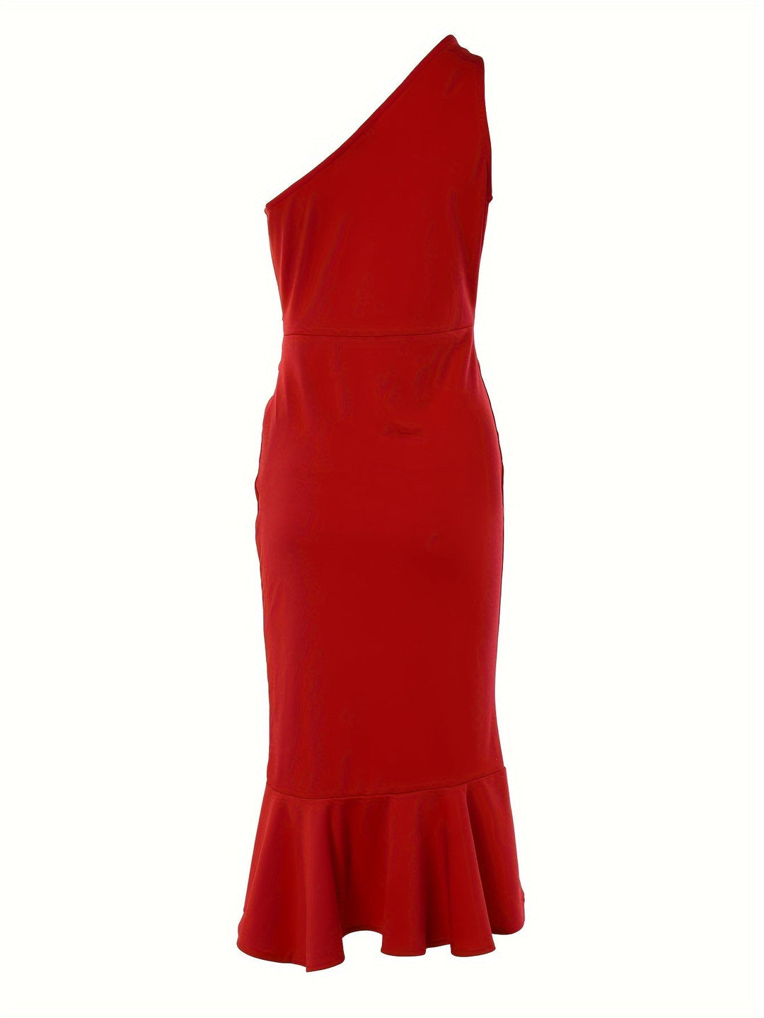 Szlafrok damski midi z rozcięciami i wolantami w dolnej części zapewniający szykowny i modny wygląd