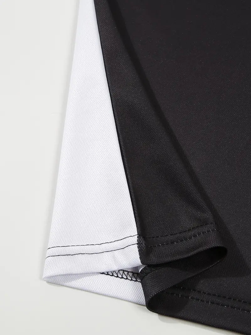 Koszulka polo dla mężczyzn - Slim Fit mit Streifenmuster - Kurzarm, casual i stilvoll
