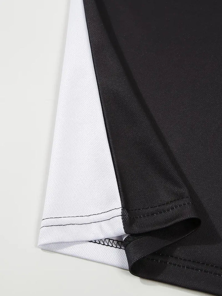 Koszulka polo dla mężczyzn - Slim Fit mit Streifenmuster - Kurzarm, casual i stilvoll