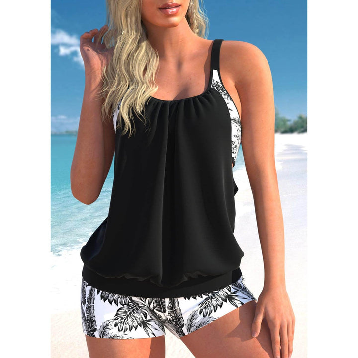 Komplet kąpielówek Tankini Deux Pièces dla kobiet - styl elegancki i wygodny