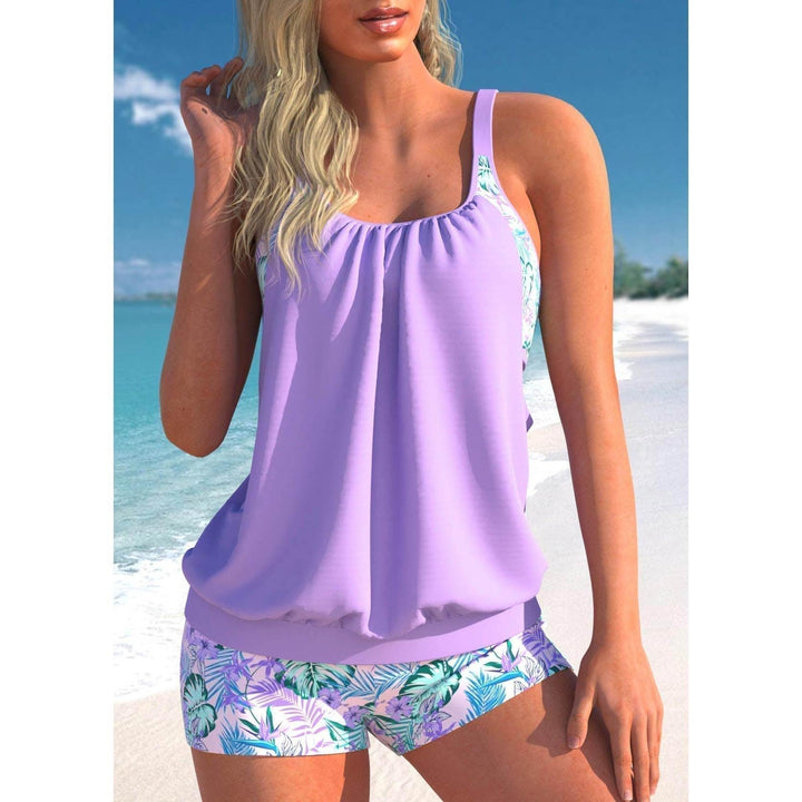 Komplet kąpielówek Tankini Deux Pièces dla kobiet - styl elegancki i wygodny